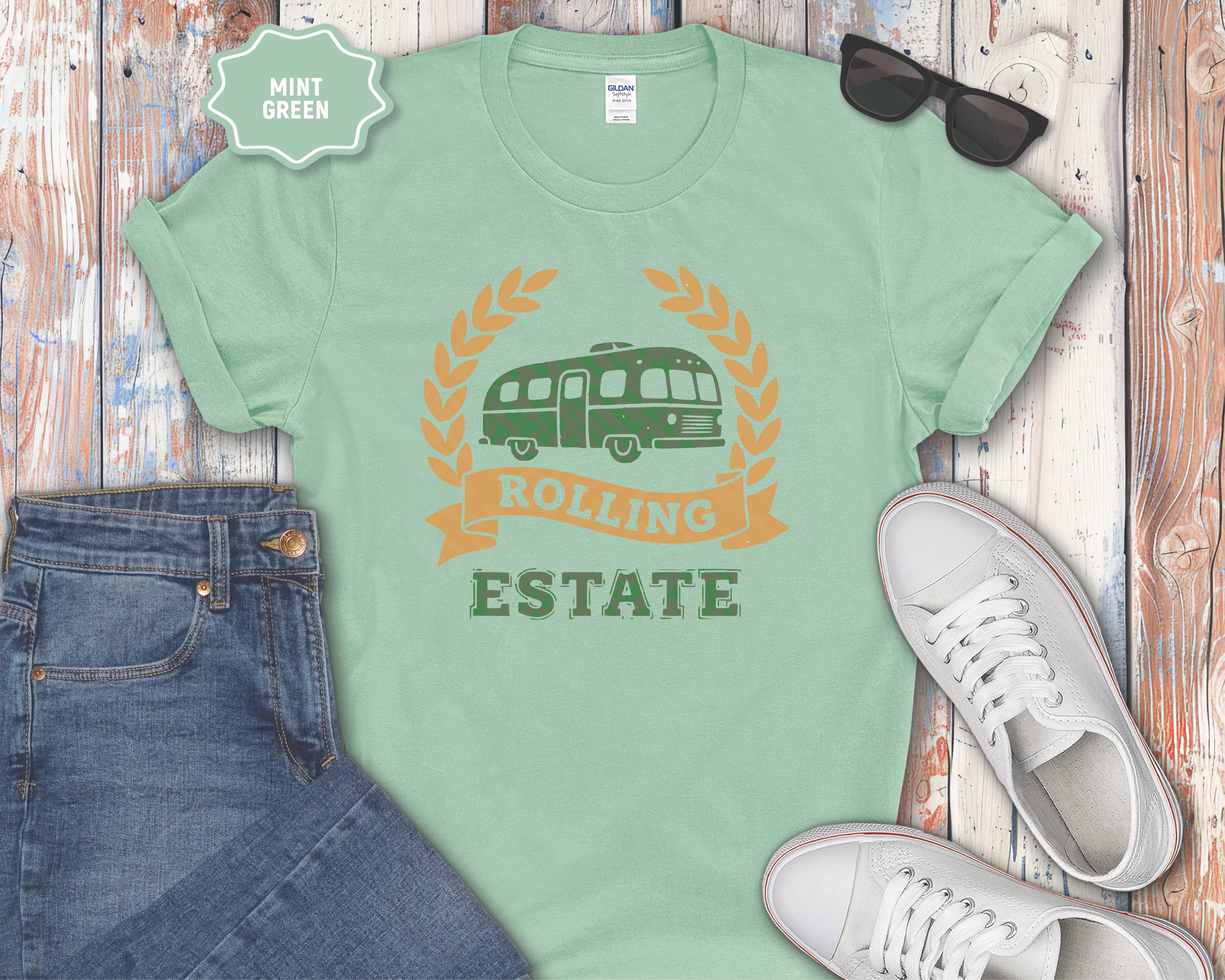 Rolling Estate Camper T-Shirt