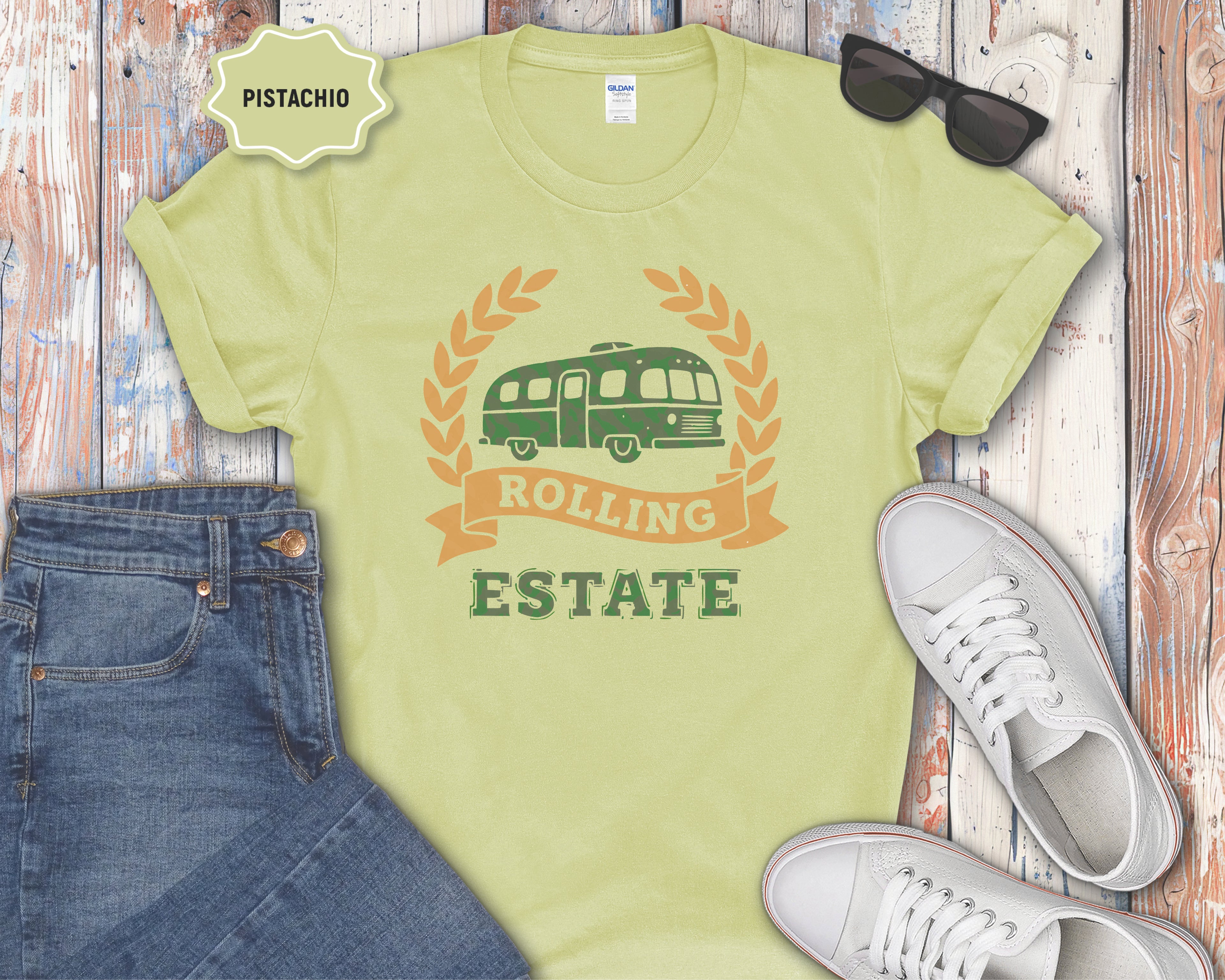 Rolling Estate Camper T-Shirt