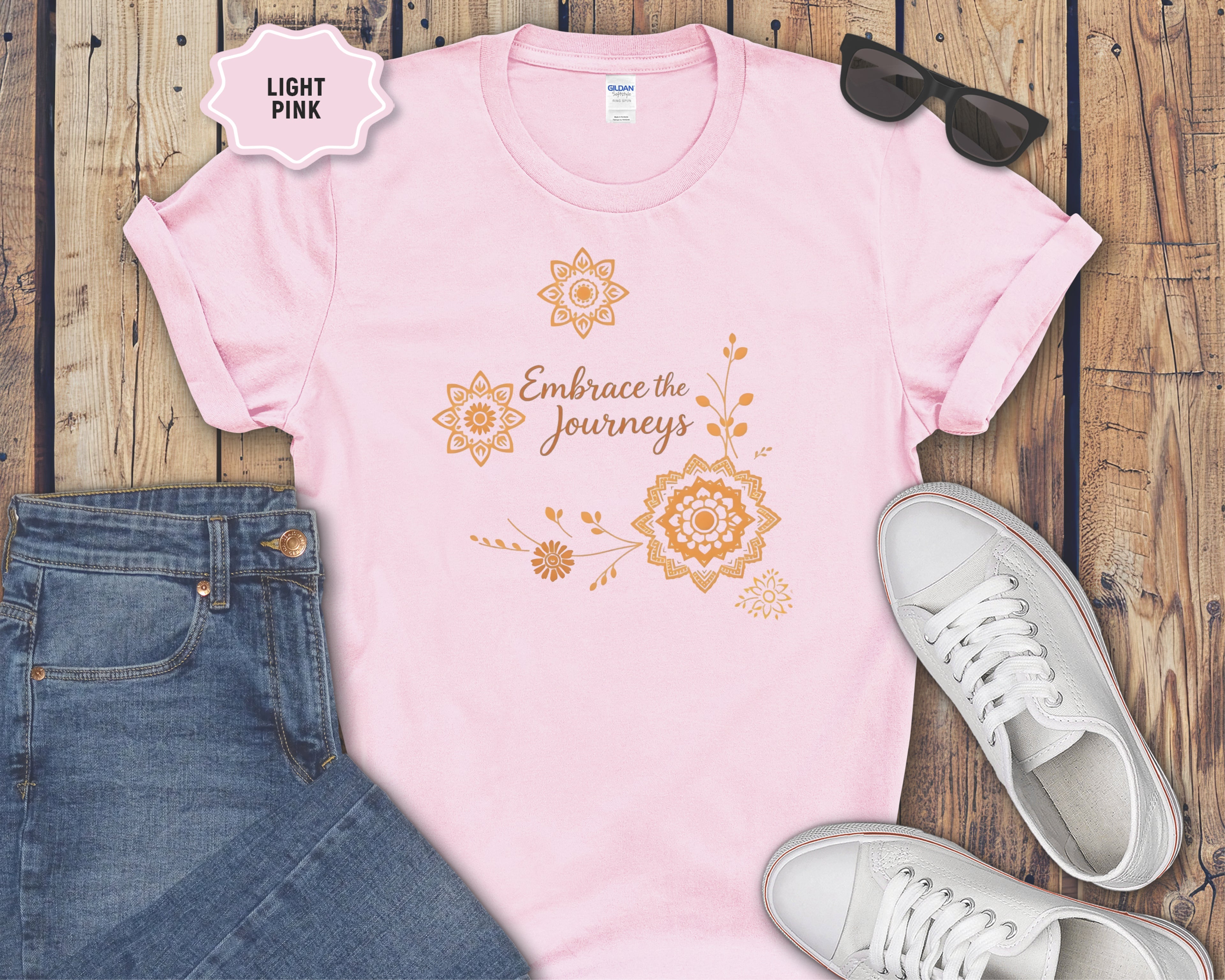 Embrace the Journey Floral Shirt