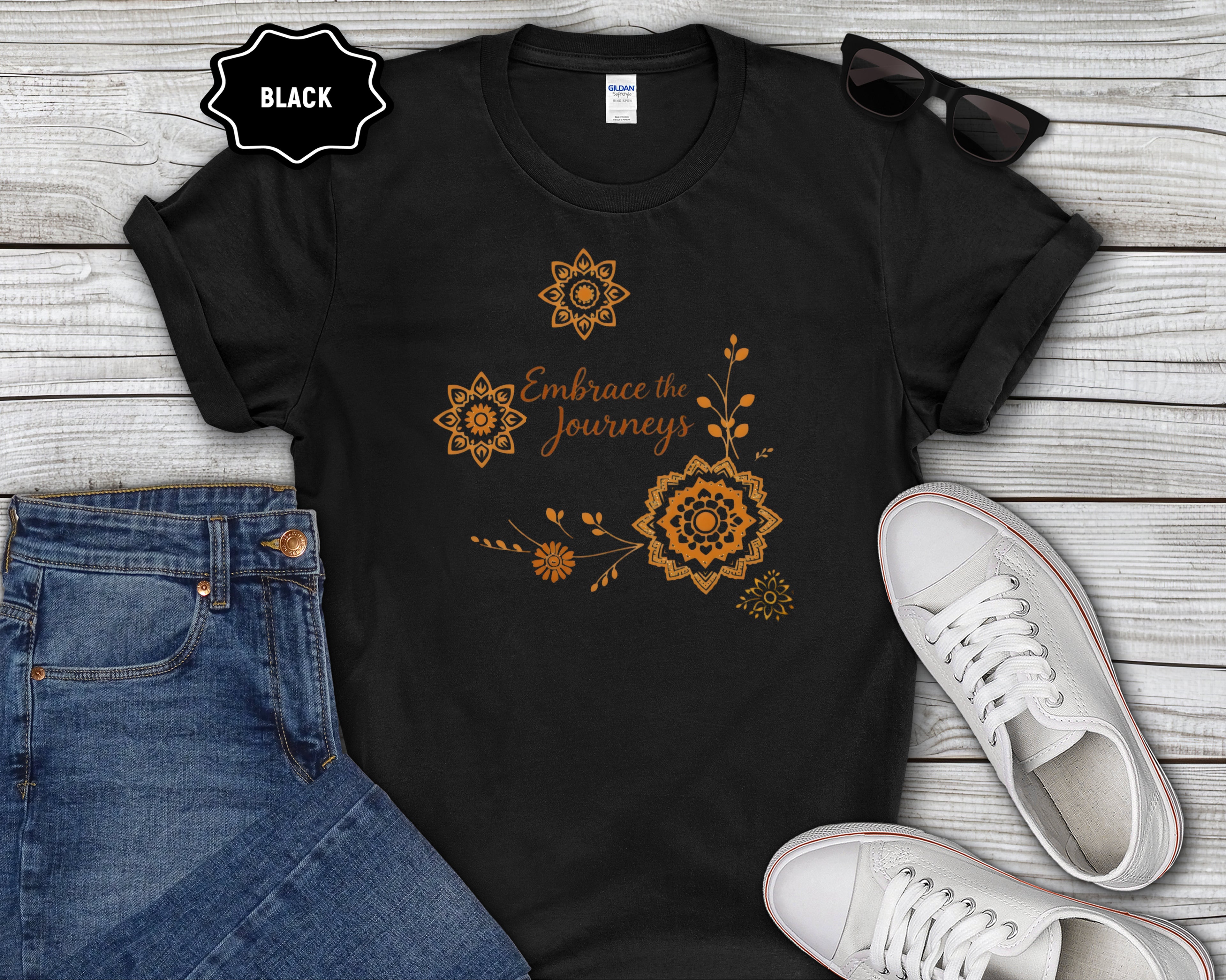 Embrace the Journey Floral Shirt