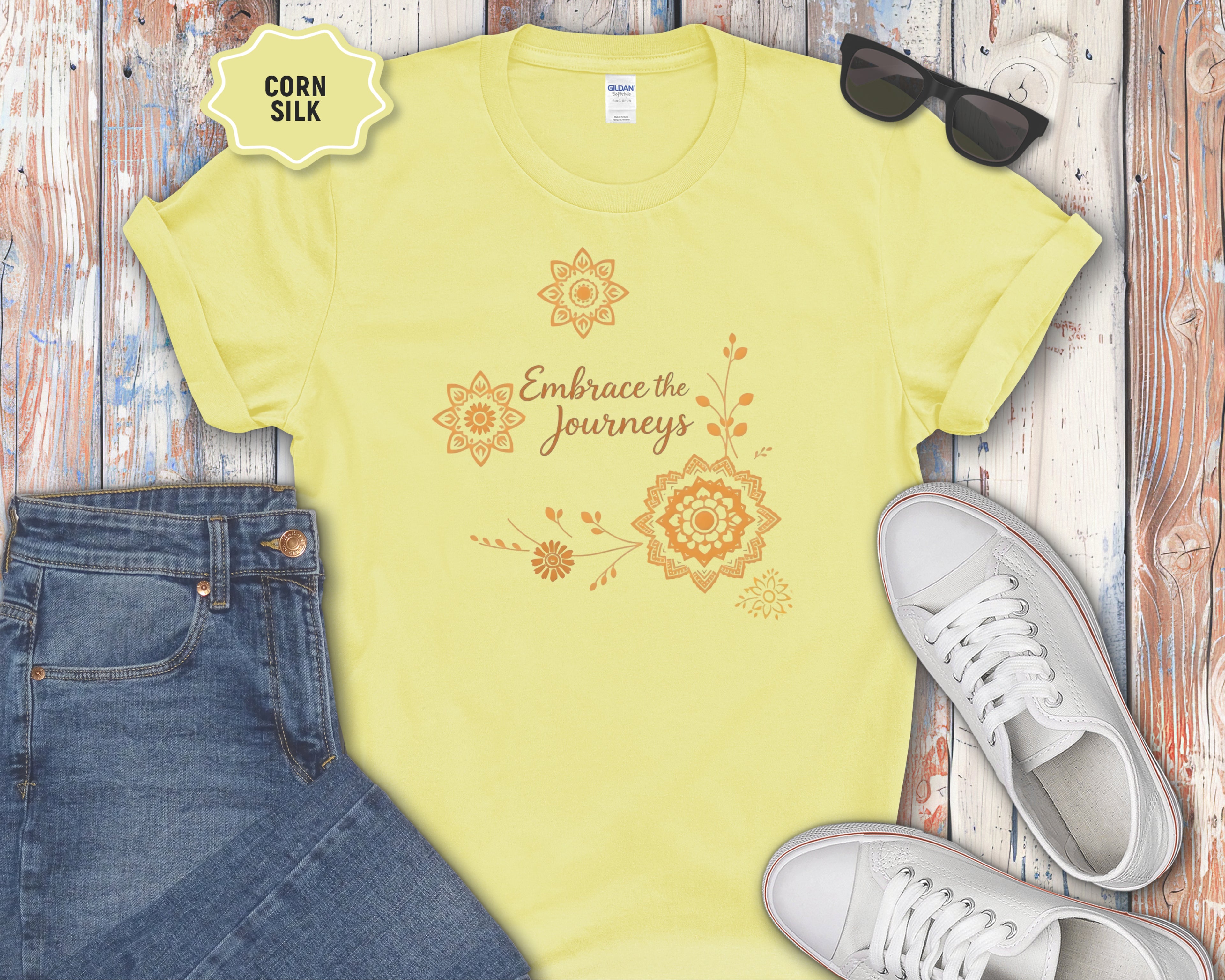 Embrace the Journey Floral Shirt