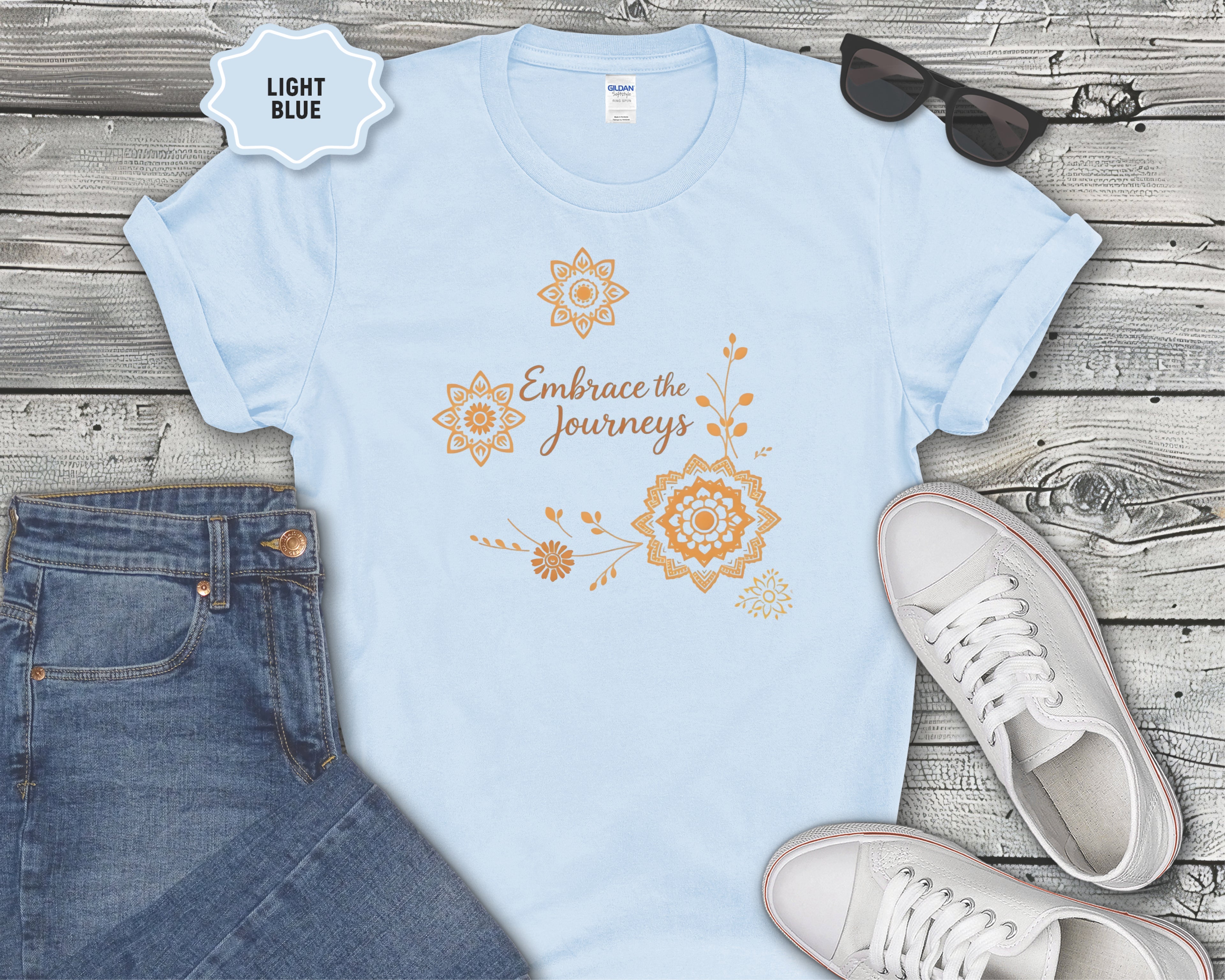 Embrace the Journey Floral Shirt