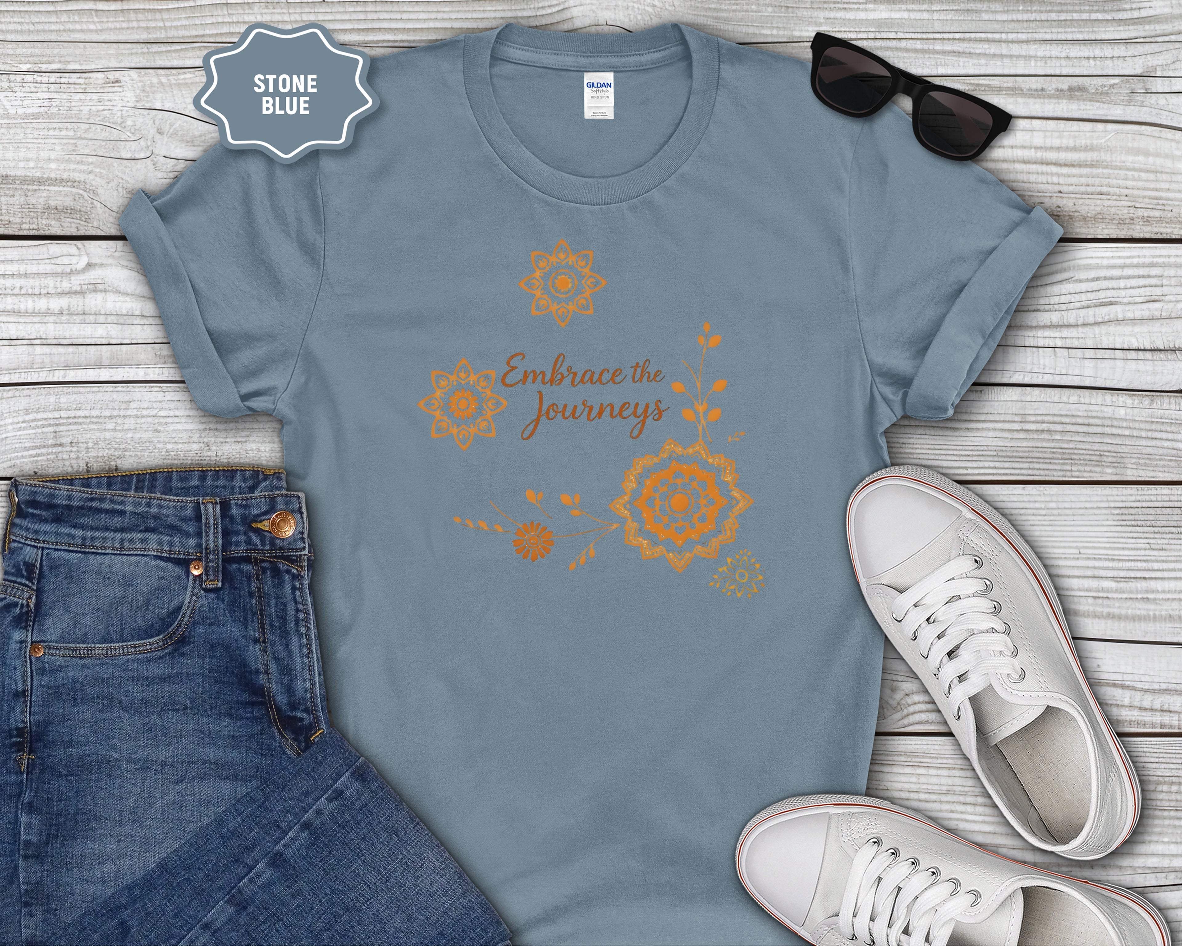 Embrace the Journey Floral Shirt