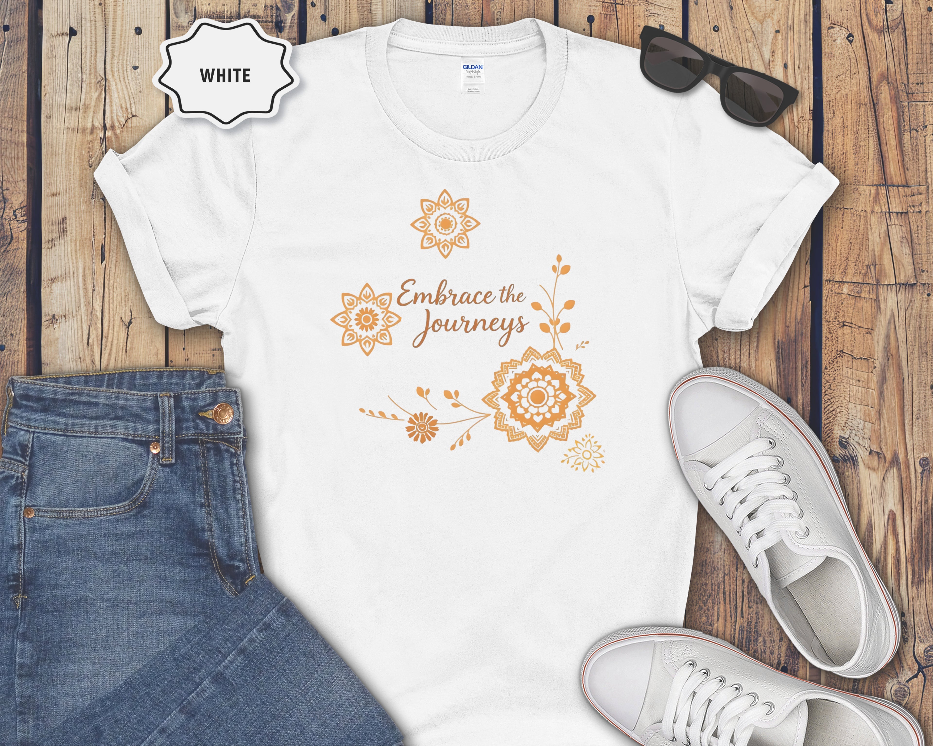 Embrace the Journey Floral Shirt
