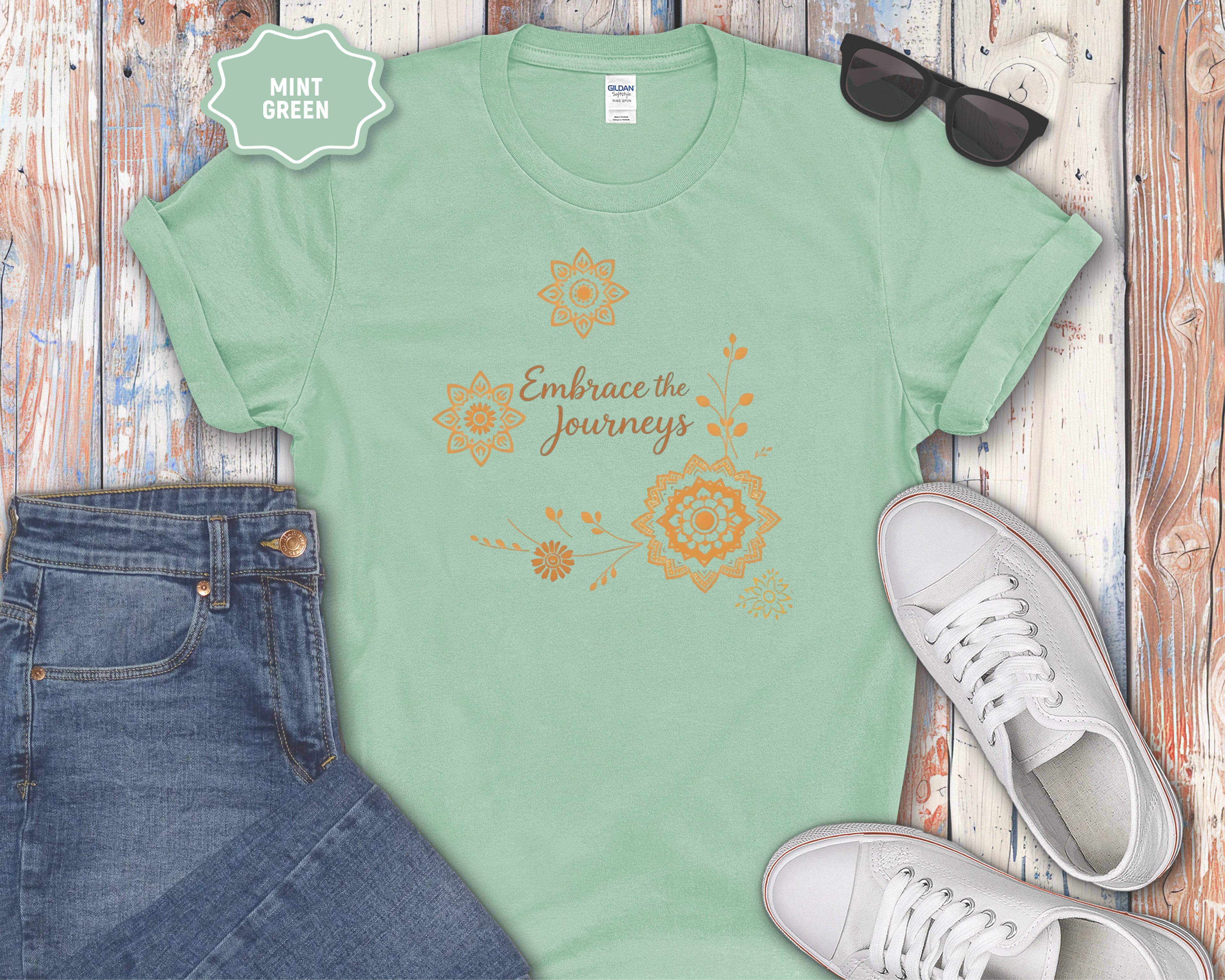 Embrace the Journey Floral Shirt