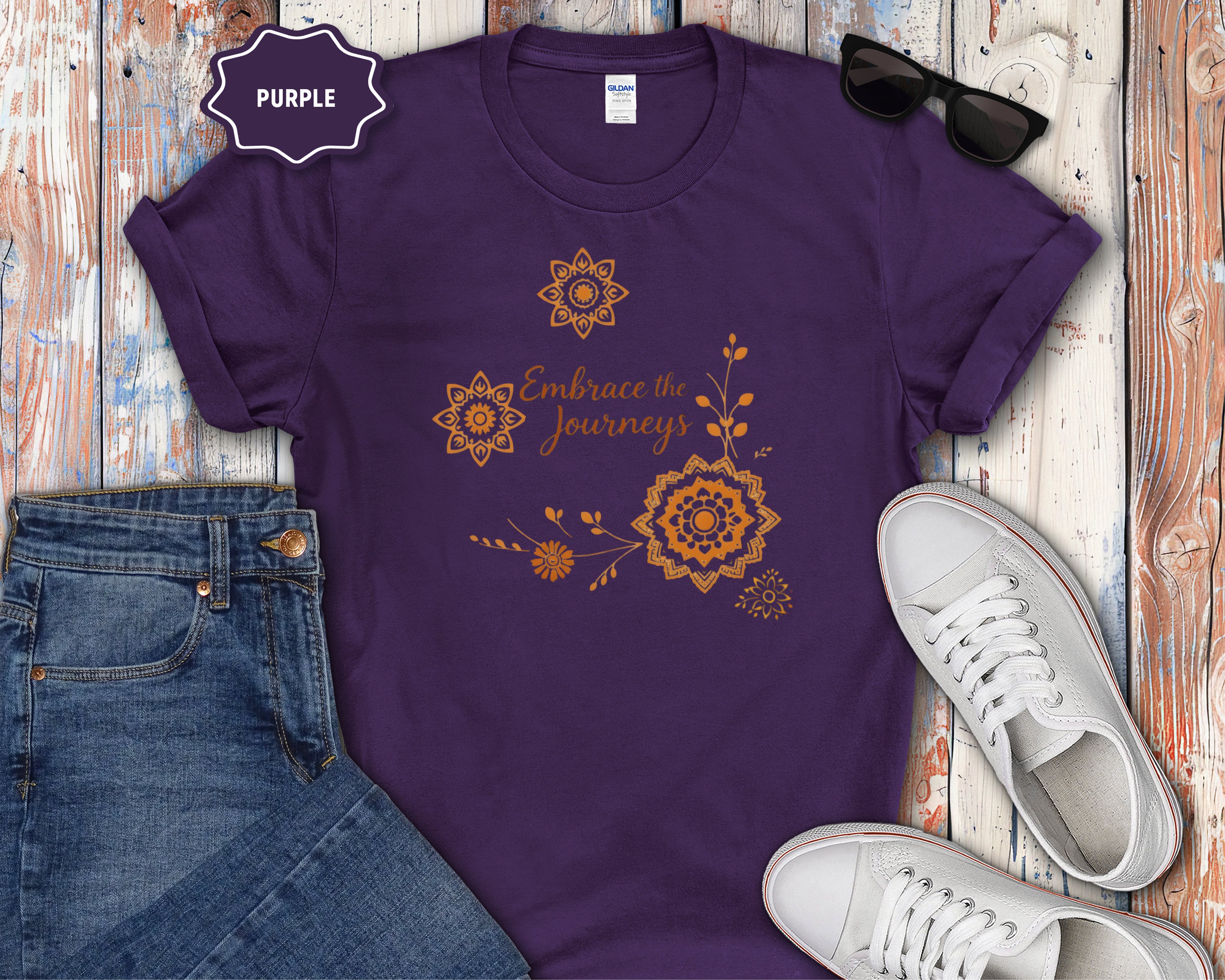 Embrace the Journey Floral Shirt