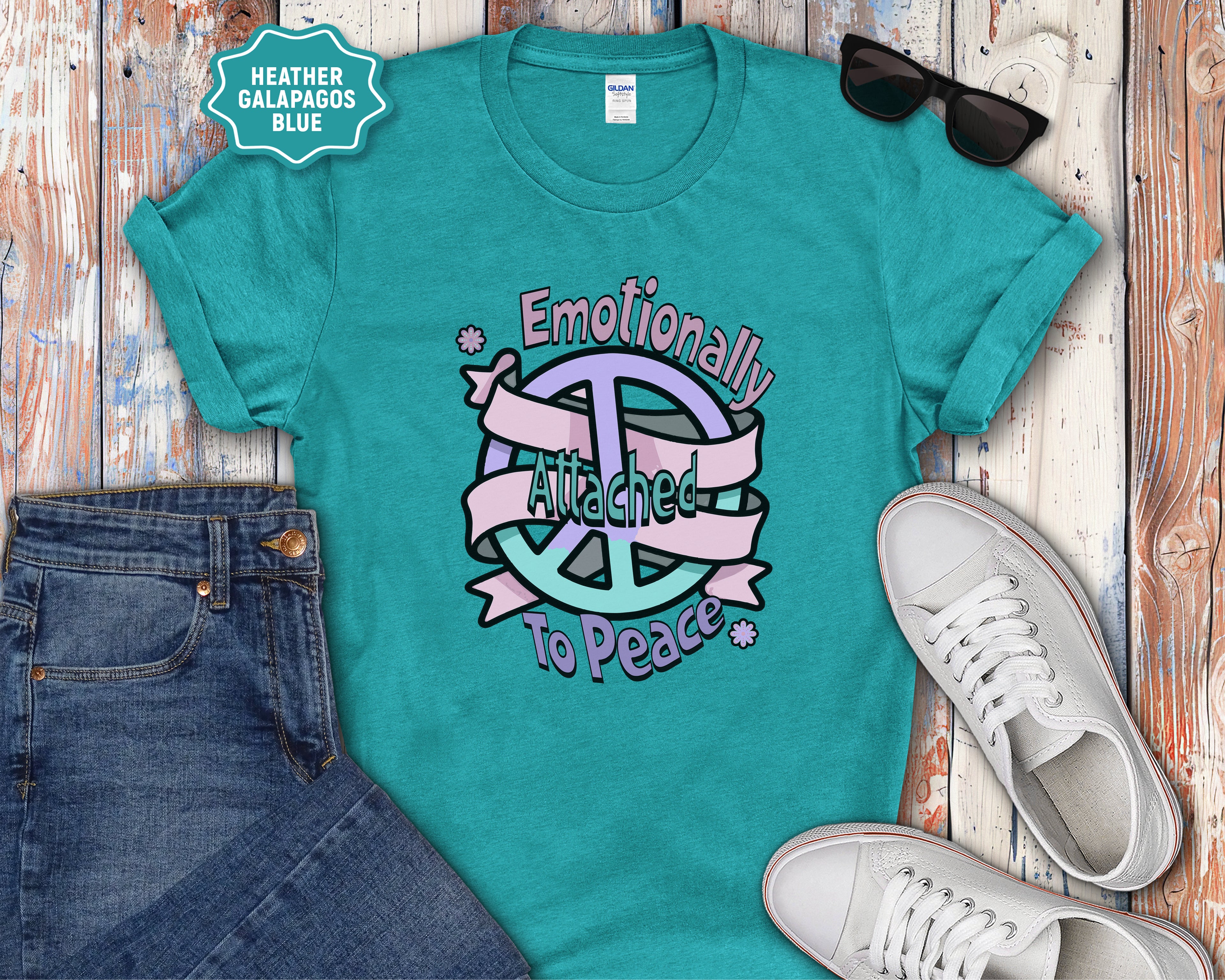 Emotionally Attached to Peace T-Shirt