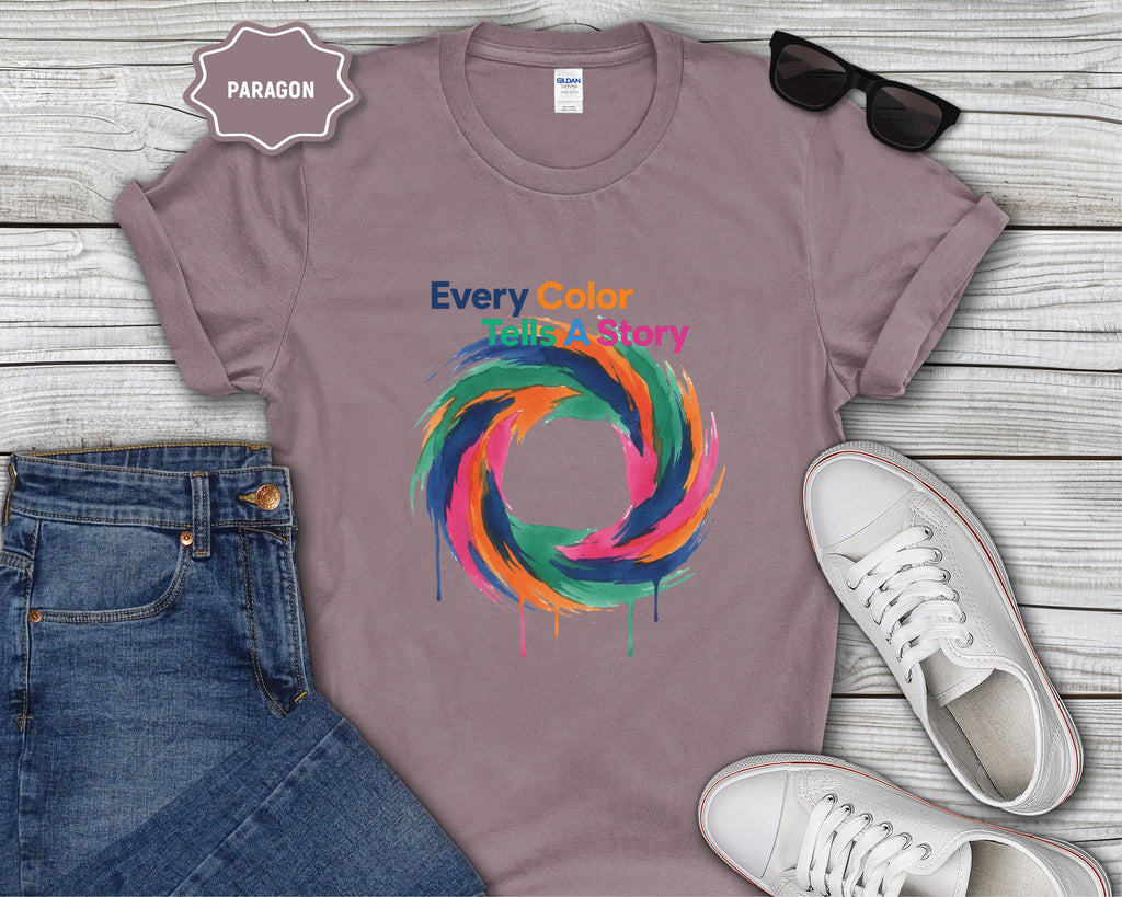 Every Color Tells A Story T-Shirt