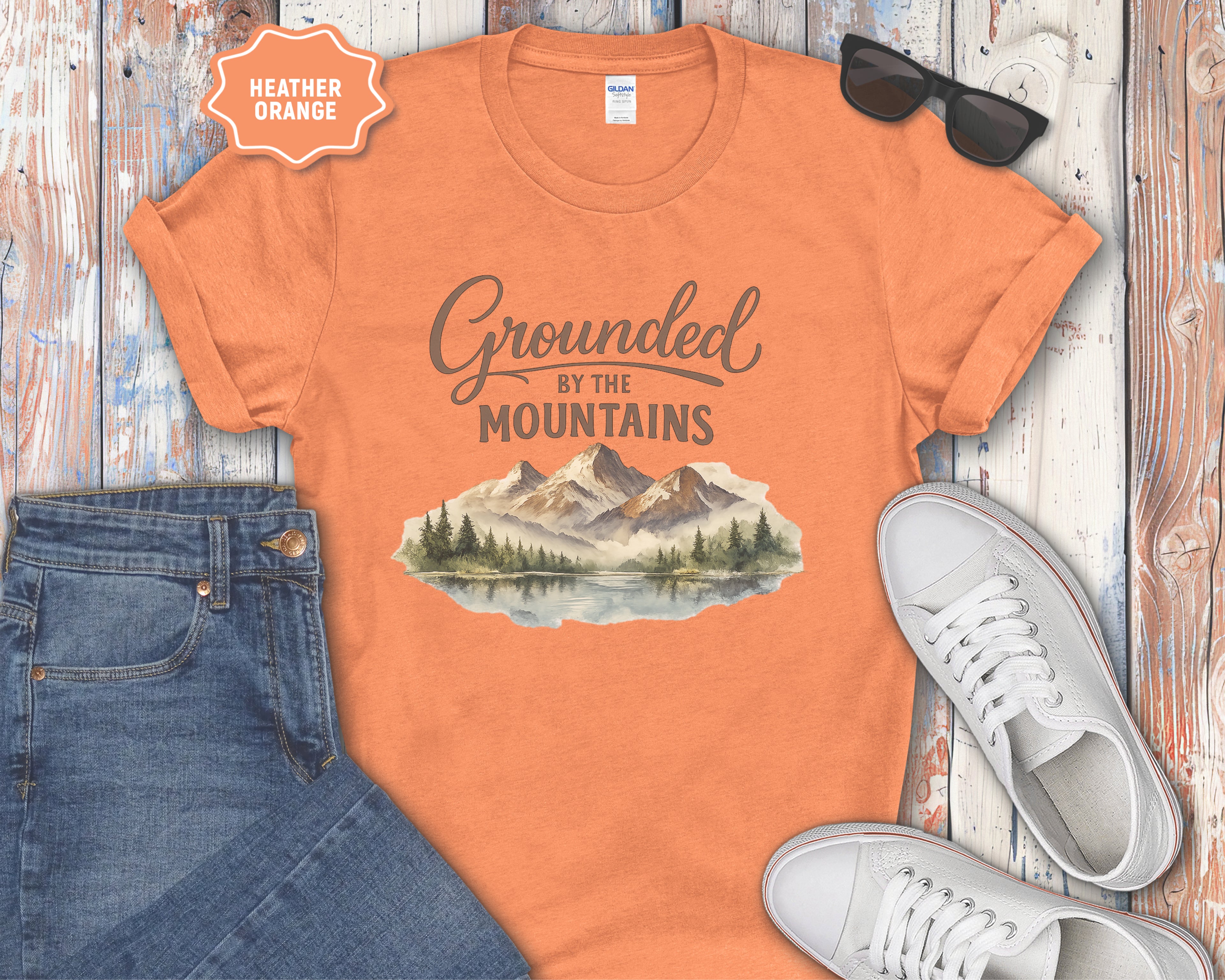 Grounded in the Mountains T-Shirt