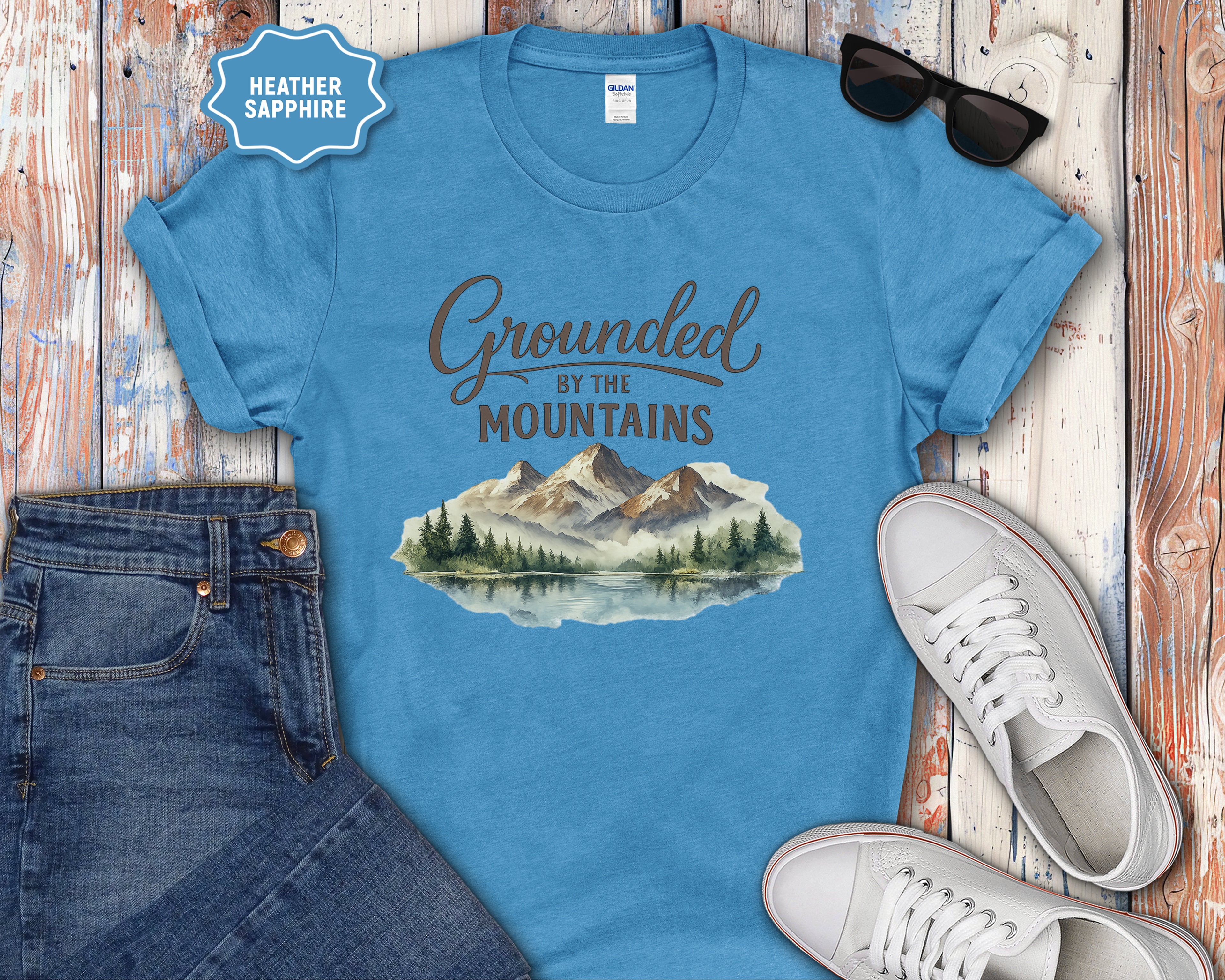Grounded in the Mountains T-Shirt