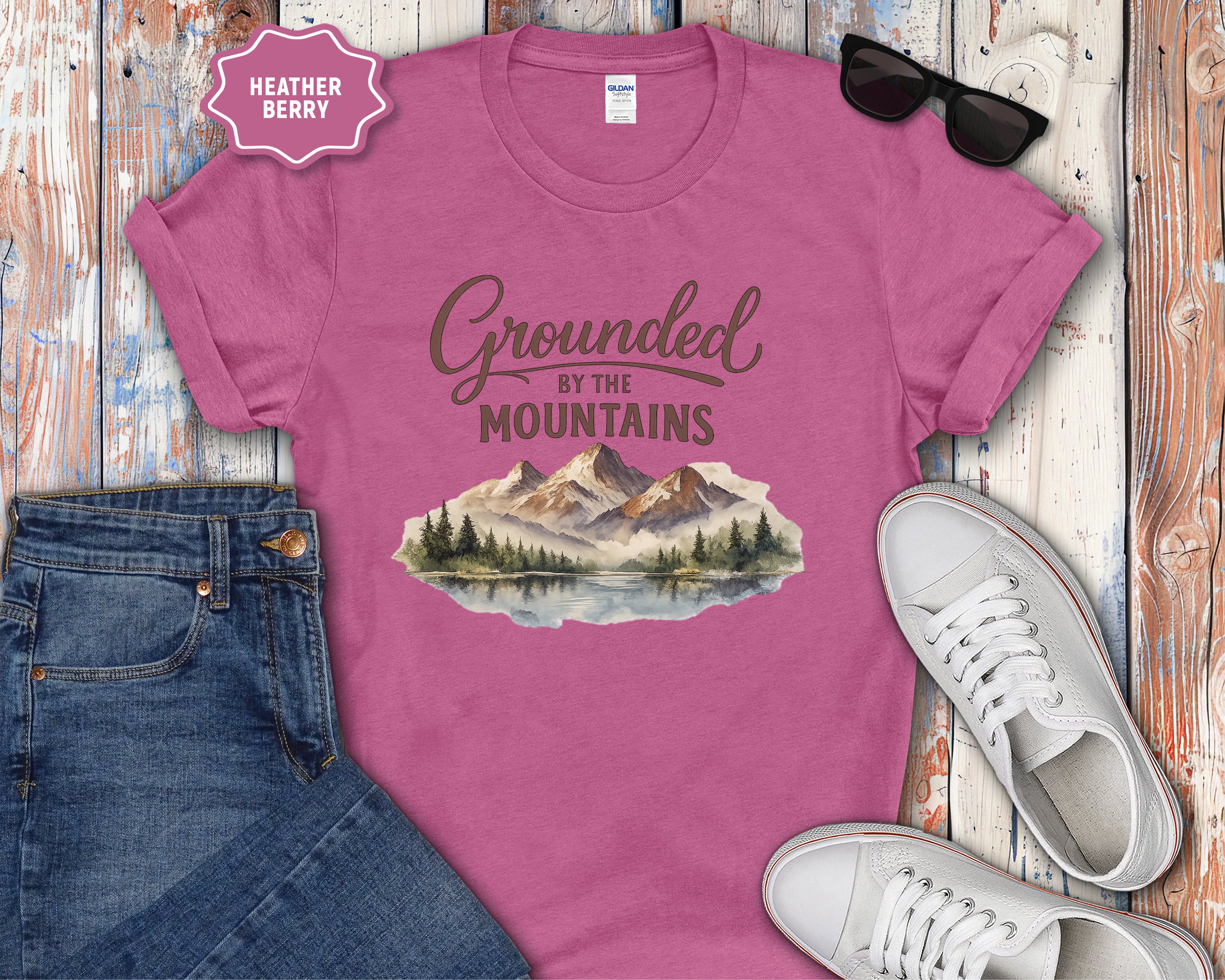 Grounded in the Mountains T-Shirt