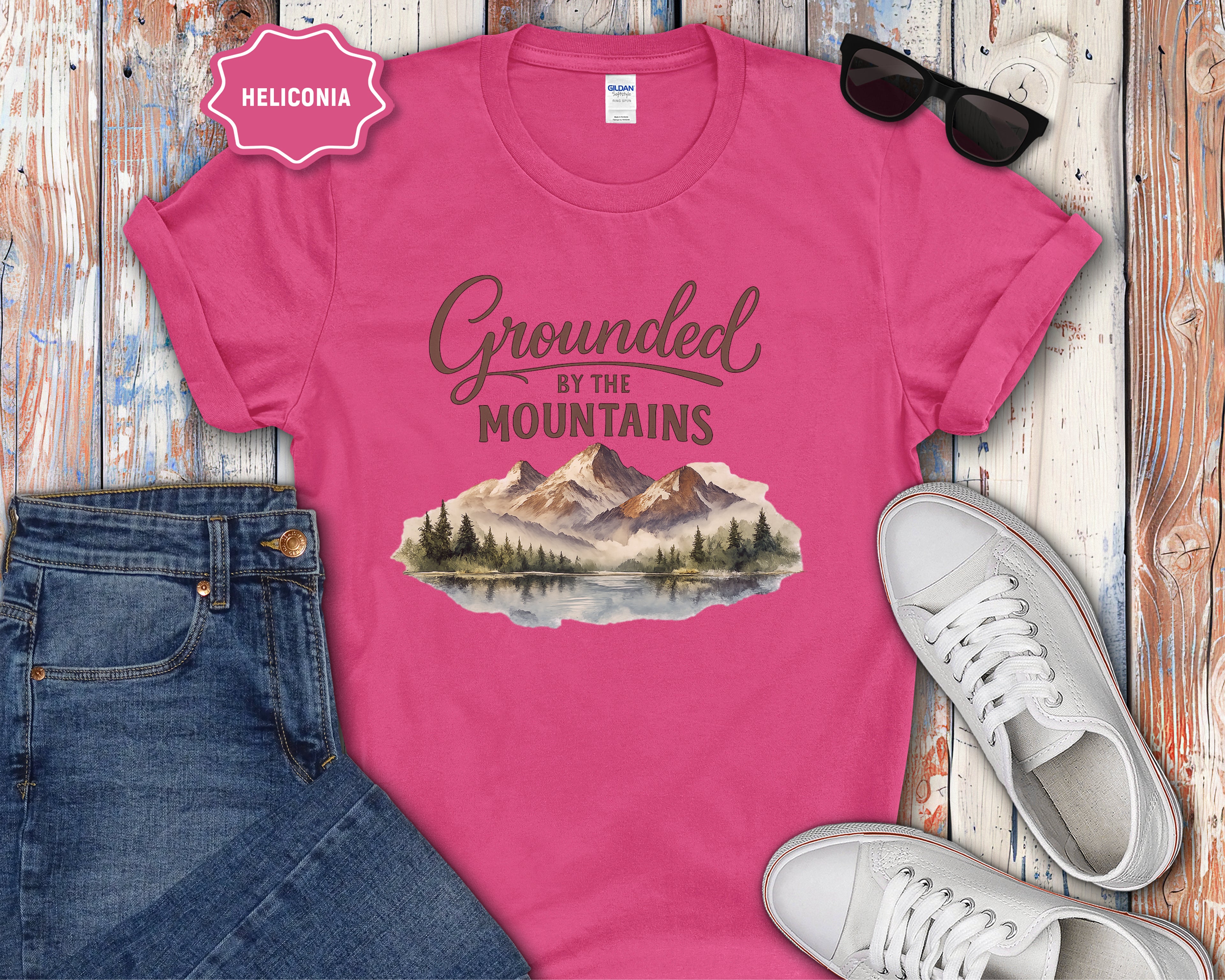 Grounded in the Mountains T-Shirt
