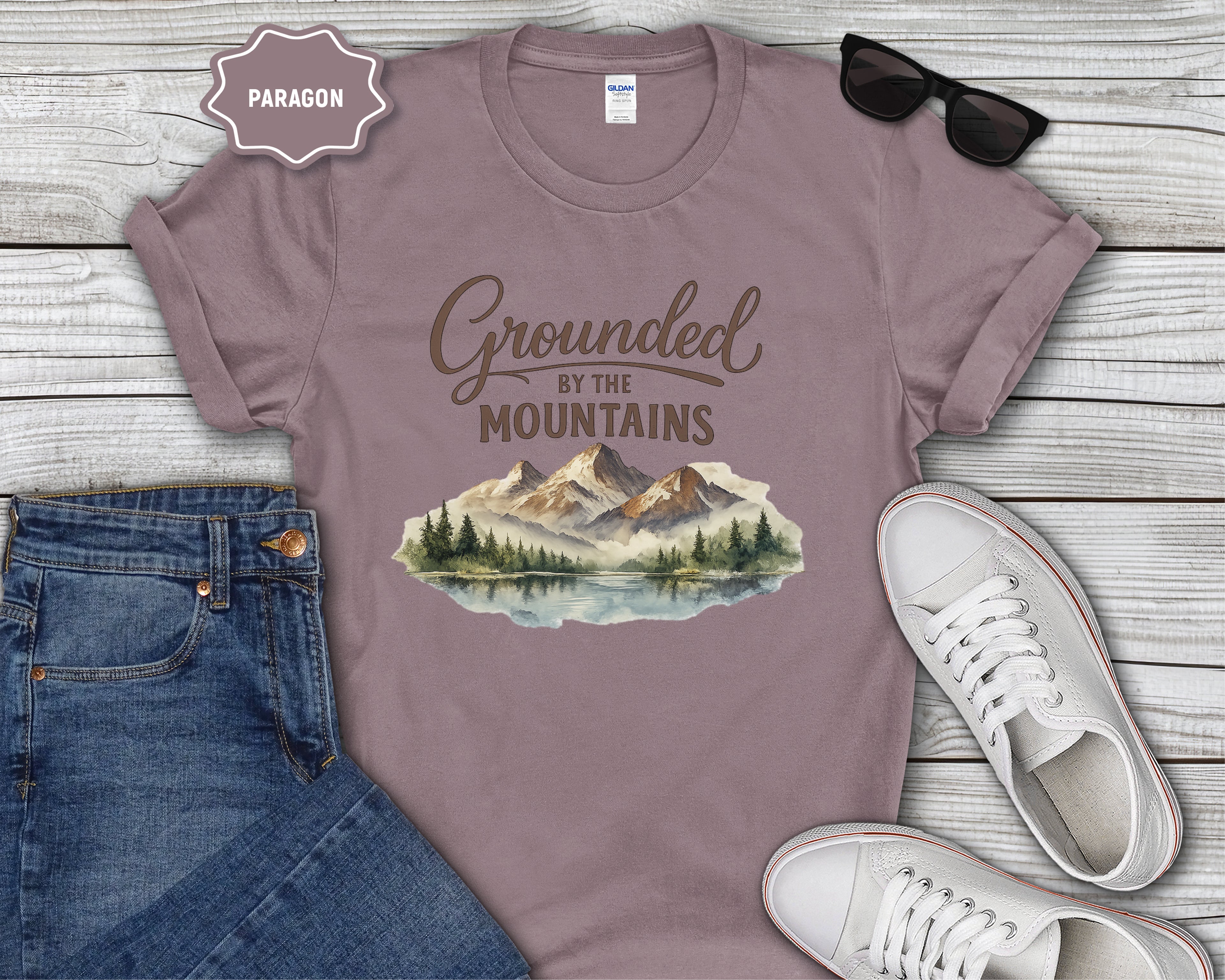Grounded in the Mountains T-Shirt