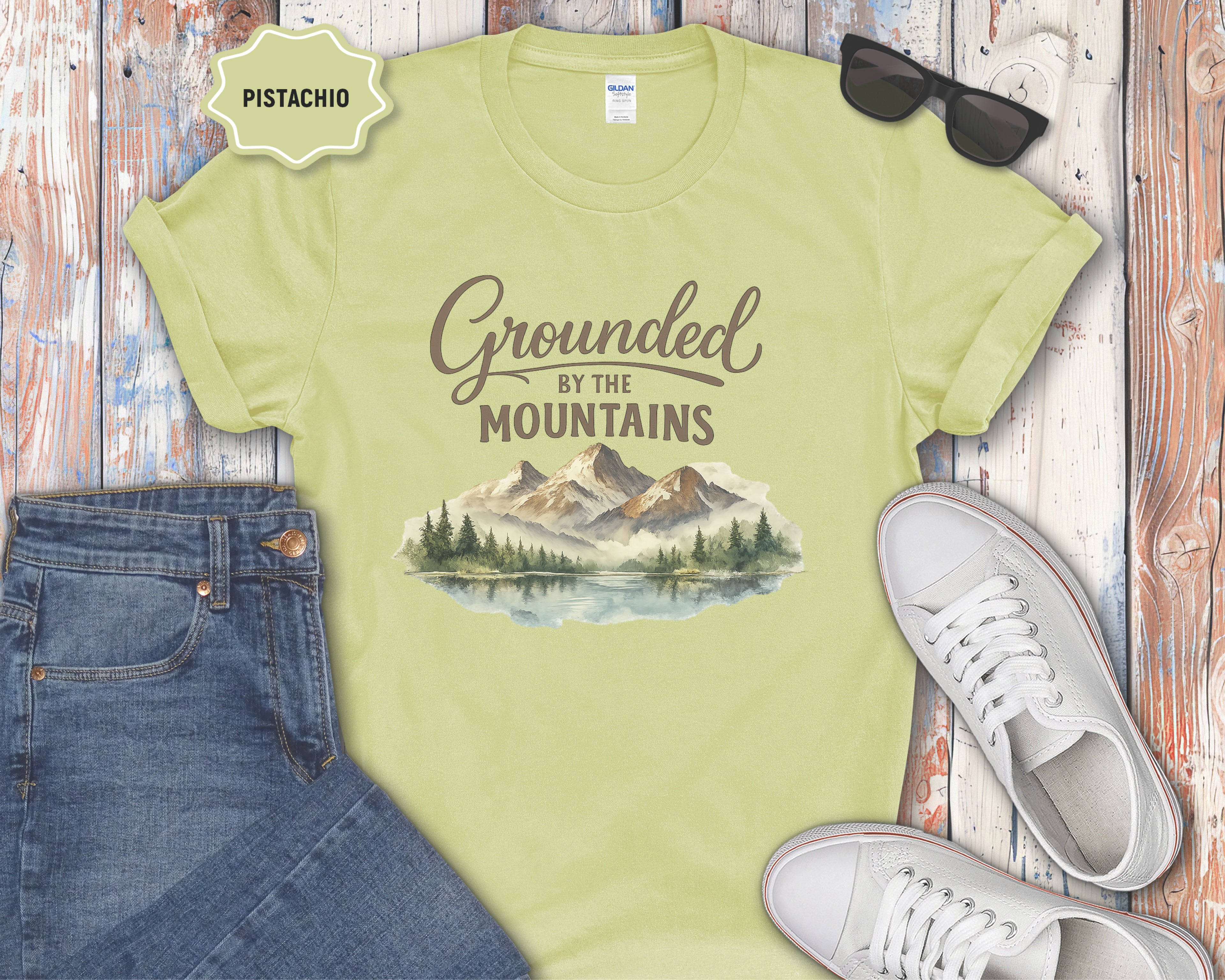 Grounded in the Mountains T-Shirt