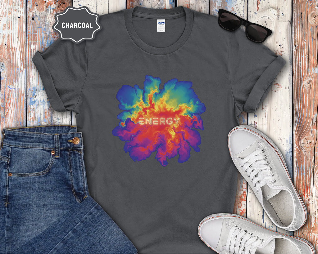 Energy Tie Dye Flower T-Shirt