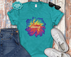 Energy Tie Dye Flower T-Shirt