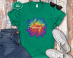 Energy Tie Dye Flower T-Shirt