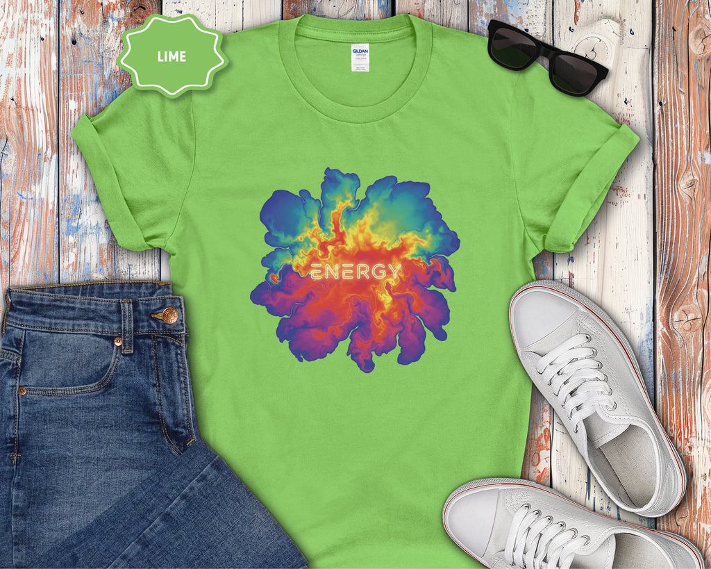 Energy Tie Dye Flower T-Shirt