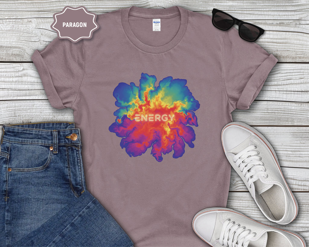 Energy Tie Dye Flower T-Shirt