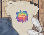 Energy Tie Dye Flower T-Shirt