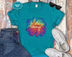Energy Tie Dye Flower T-Shirt
