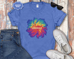Energy Tie Dye Flower T-Shirt