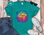 Energy Tie Dye Flower T-Shirt