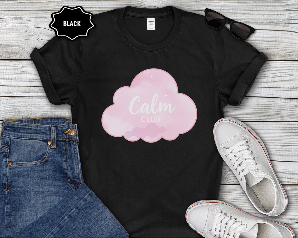 Calm Club circle design T-Shirt