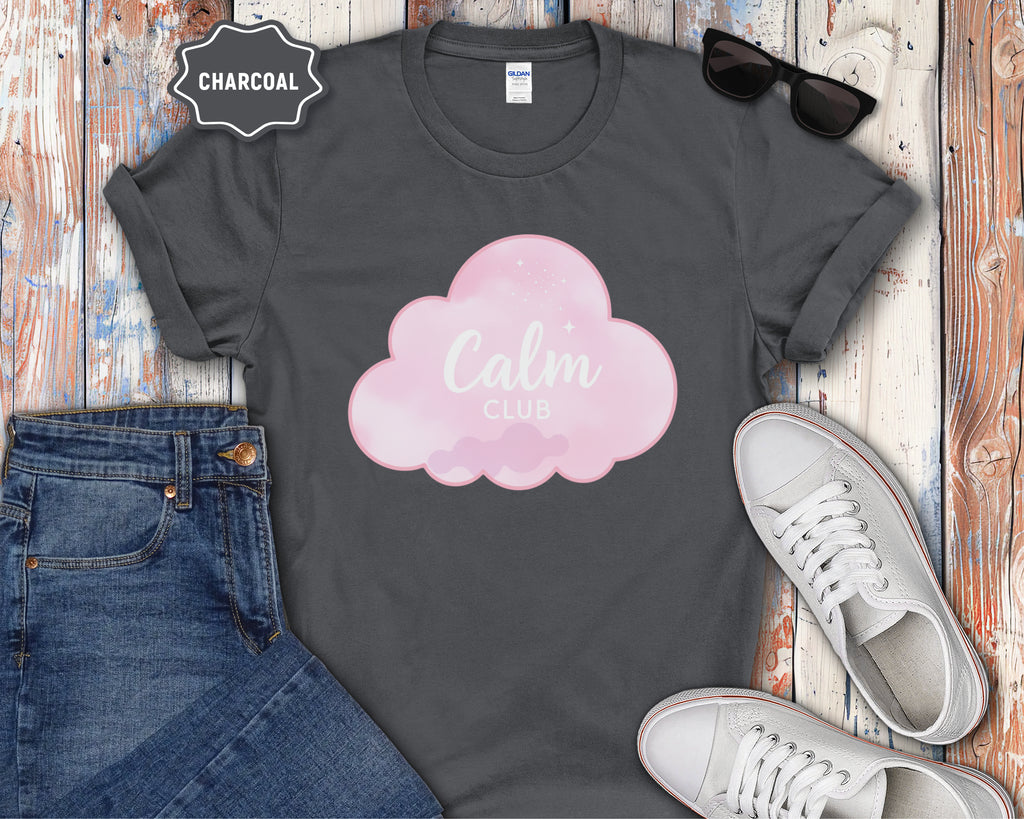 Calm Club circle design T-Shirt