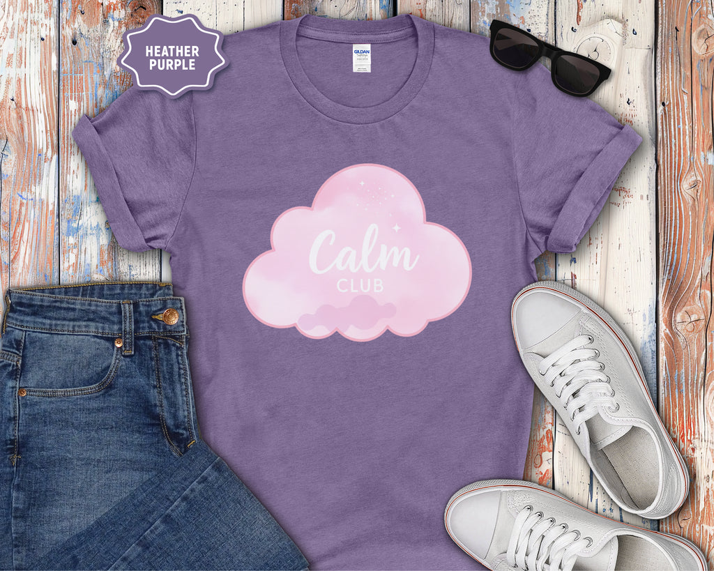 Calm Club circle design T-Shirt