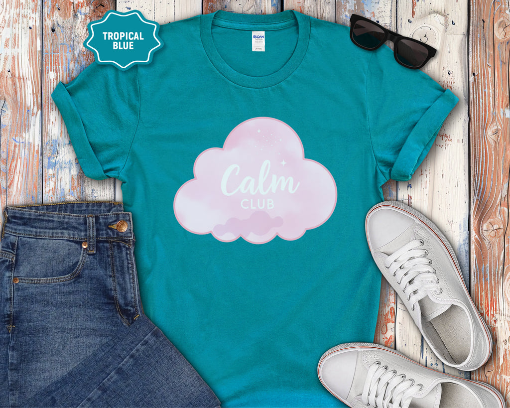 Calm Club circle design T-Shirt