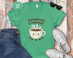 Caffeinated & Fabulous Coffee Cup T-Shirt