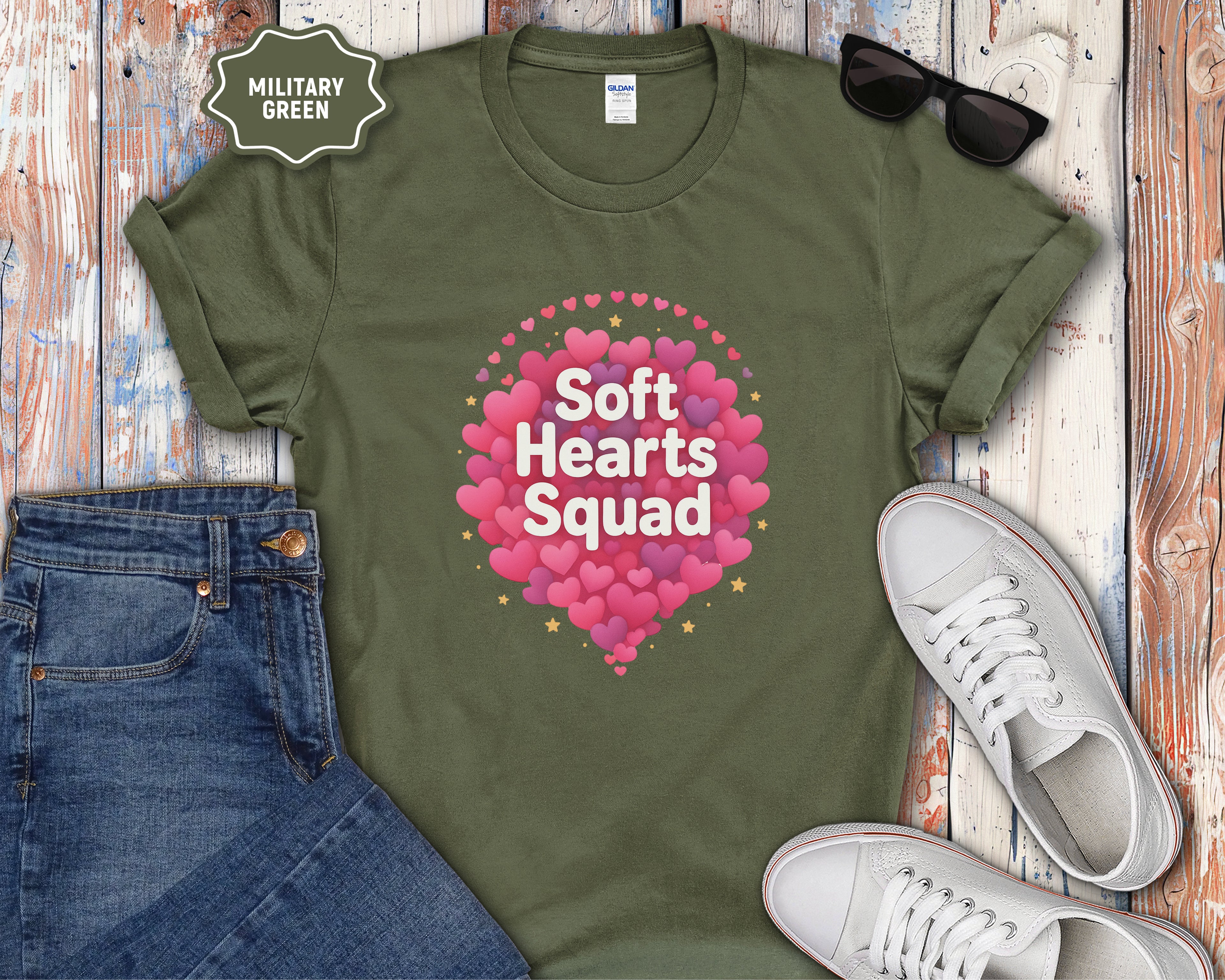 Soft Hearts Squad T-Shirt