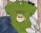 Caffeinated & Fabulous Coffee Cup T-Shirt
