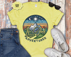 Life Goal Adventurer Camping Mountains T-Shirt