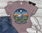 Life Goal Adventurer Camping Mountains T-Shirt