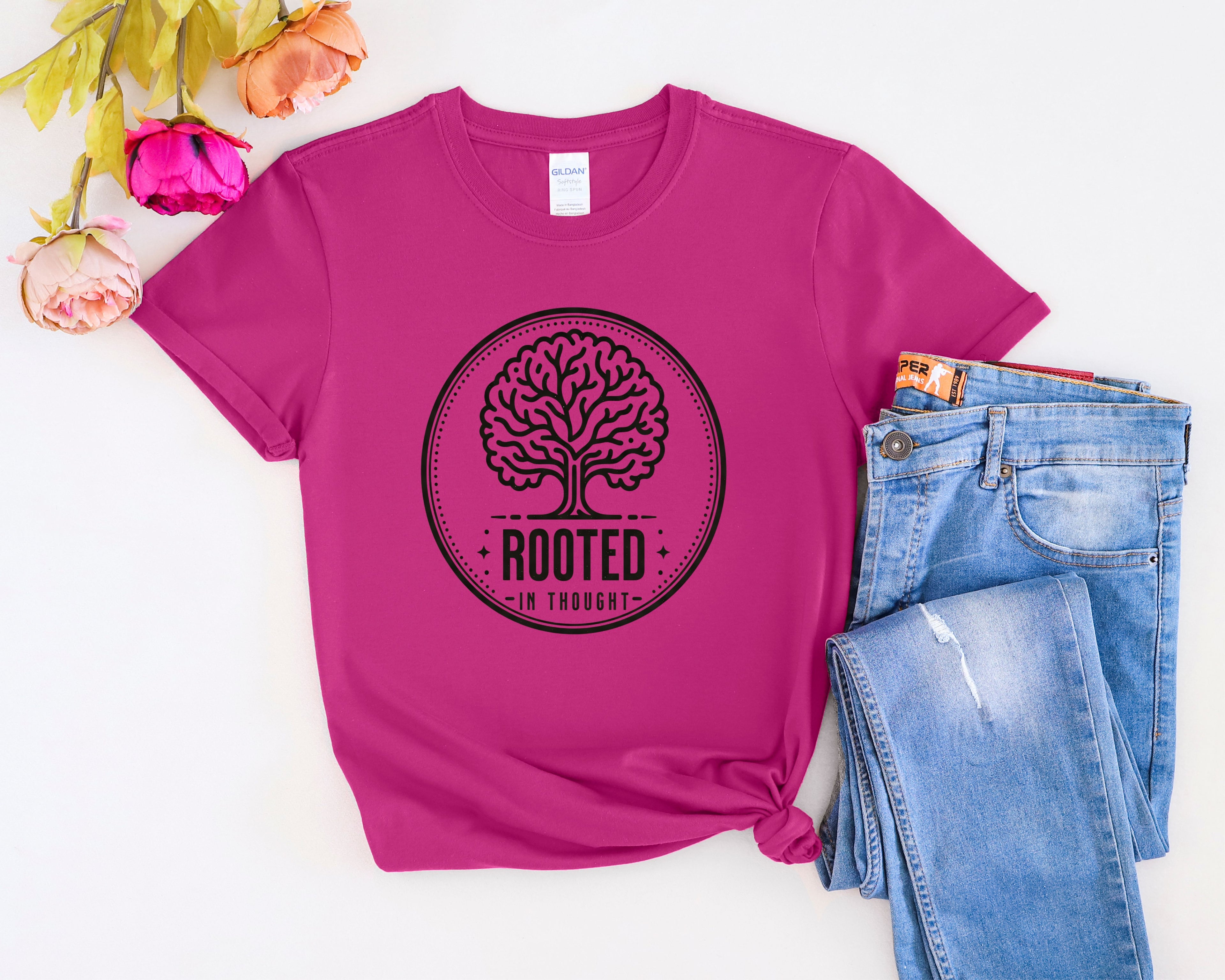 Rooted in Thought Tree T-Shirt