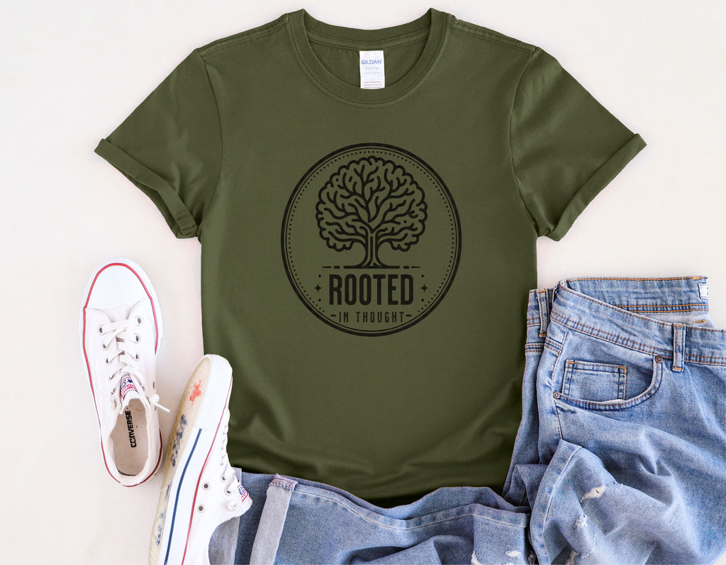 Rooted in Thought Tree T-Shirt