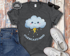 Ovecast Mind Kawaii Cloud with Lightning T-Shirt