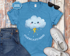 Ovecast Mind Kawaii Cloud with Lightning T-Shirt