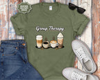 Group Therapy Coffee Drinks T-Shirt