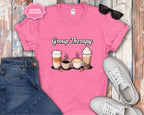 Group Therapy Coffee Drinks T-Shirt