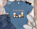 Group Therapy Coffee Drinks T-Shirt