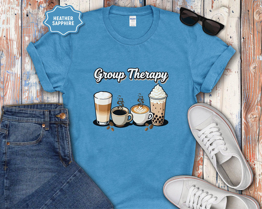 Group Therapy Coffee Drinks T-Shirt