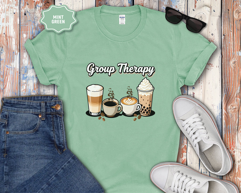 Group Therapy Coffee Drinks T-Shirt