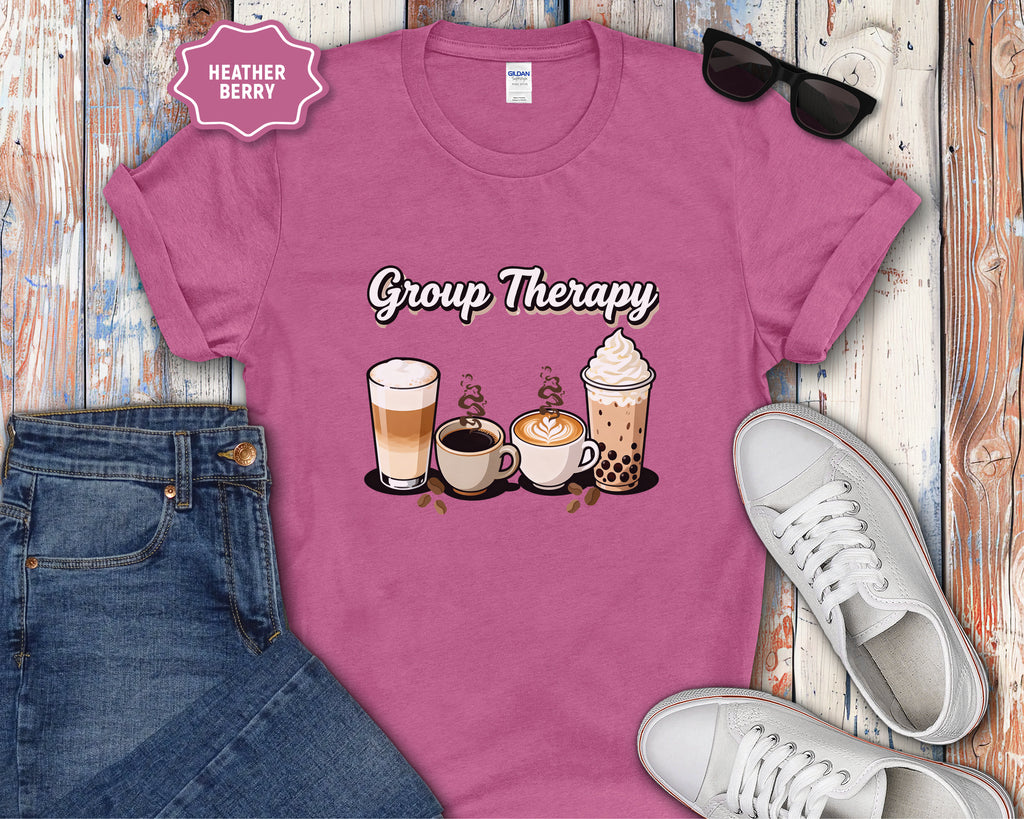 Group Therapy Coffee Drinks T-Shirt