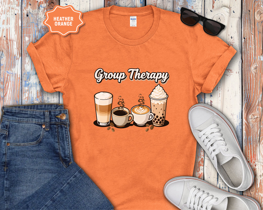 Group Therapy Coffee Drinks T-Shirt