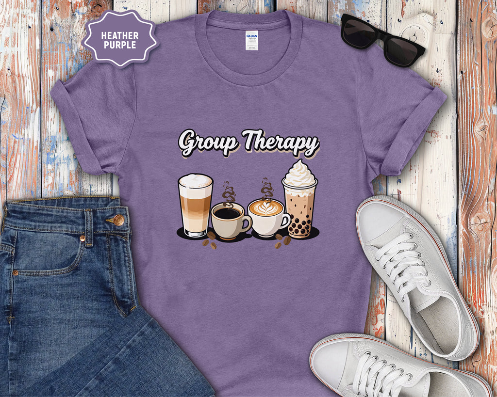 Group Therapy Coffee Drinks T-Shirt