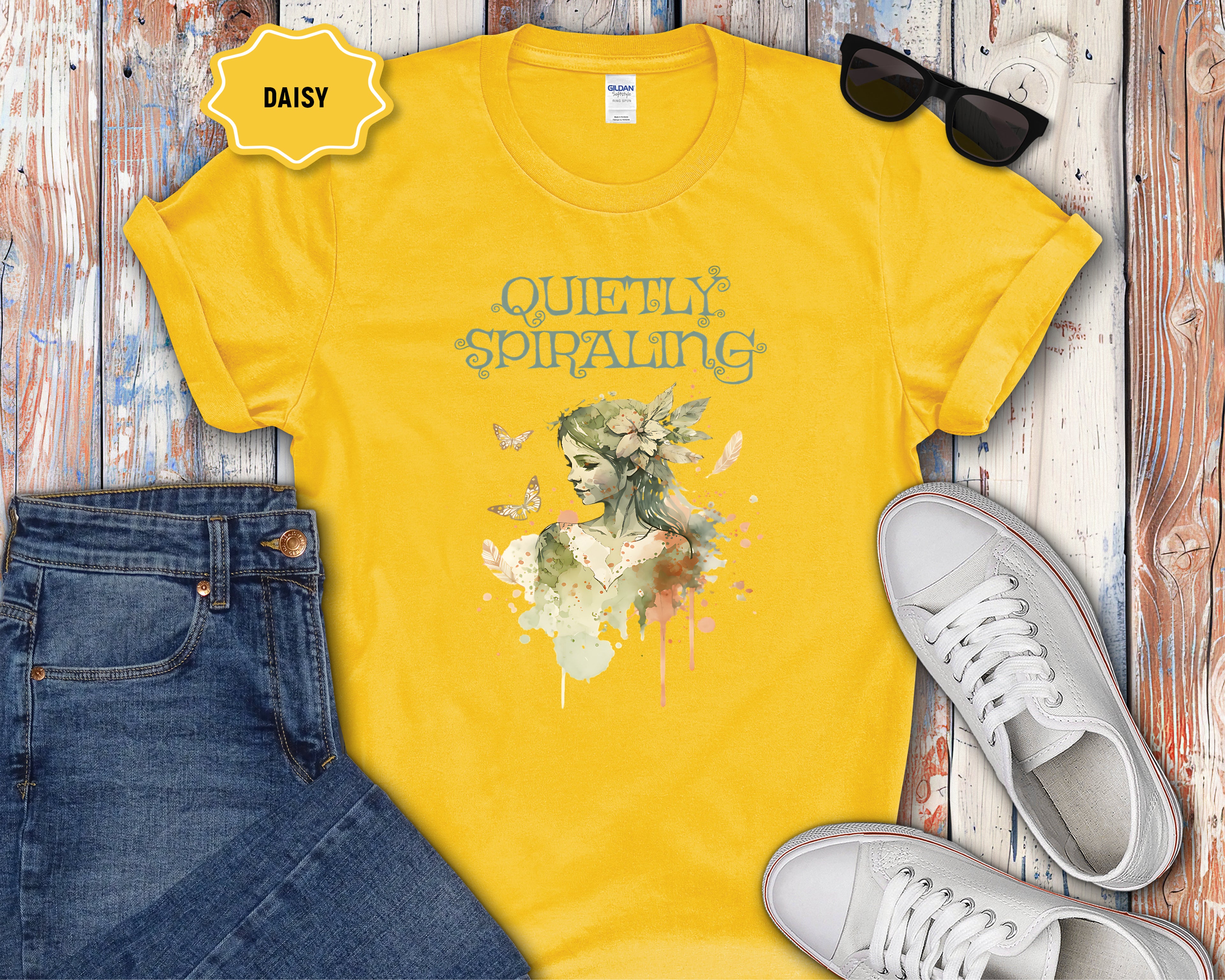 Quietly Spiraling T-Shirt