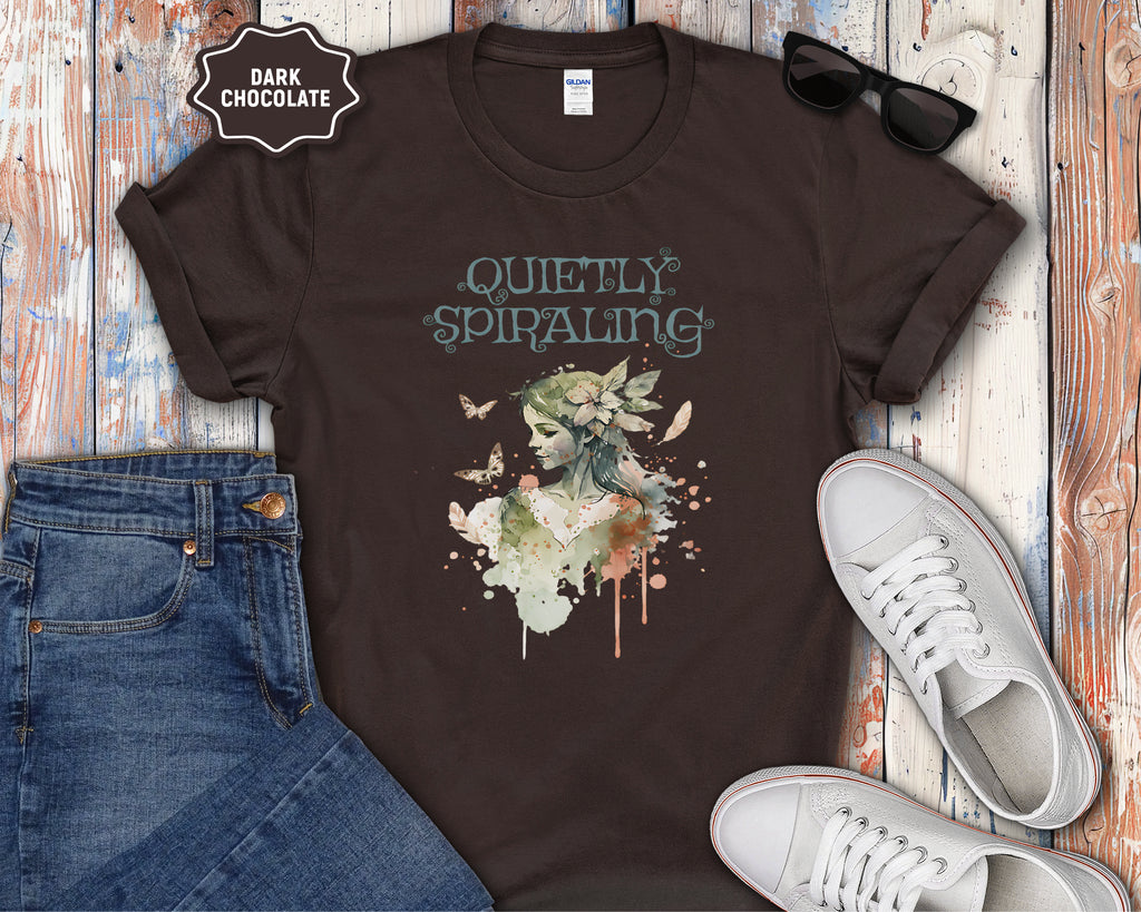Quietly Spiraling T-Shirt